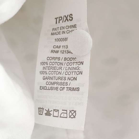 Nwot Open-Back Eyelet Blouse - Picture 8 of 12